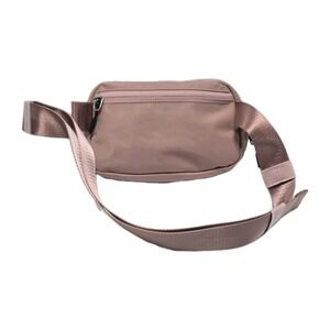 Mauve‎ Pink Belt Bag 1L Nylon Crossbody Fanny Pack